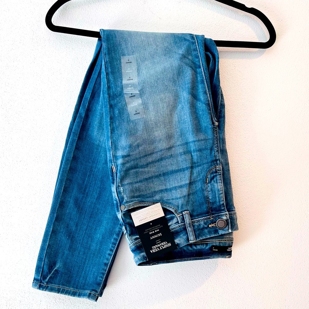 Simply Vera Vera Wang skinny jeans size 4